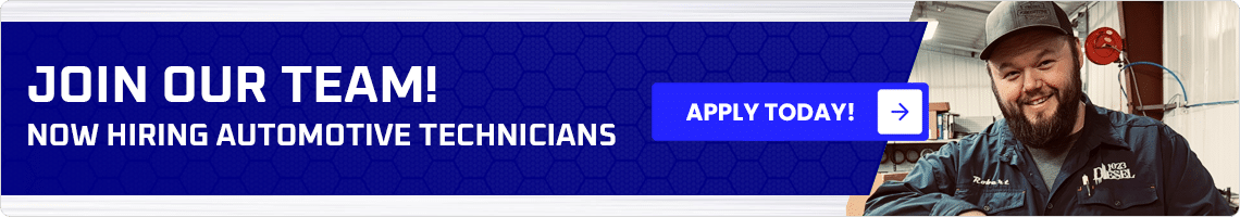 1023 Diesel is Hiring new Automotive Technicians!